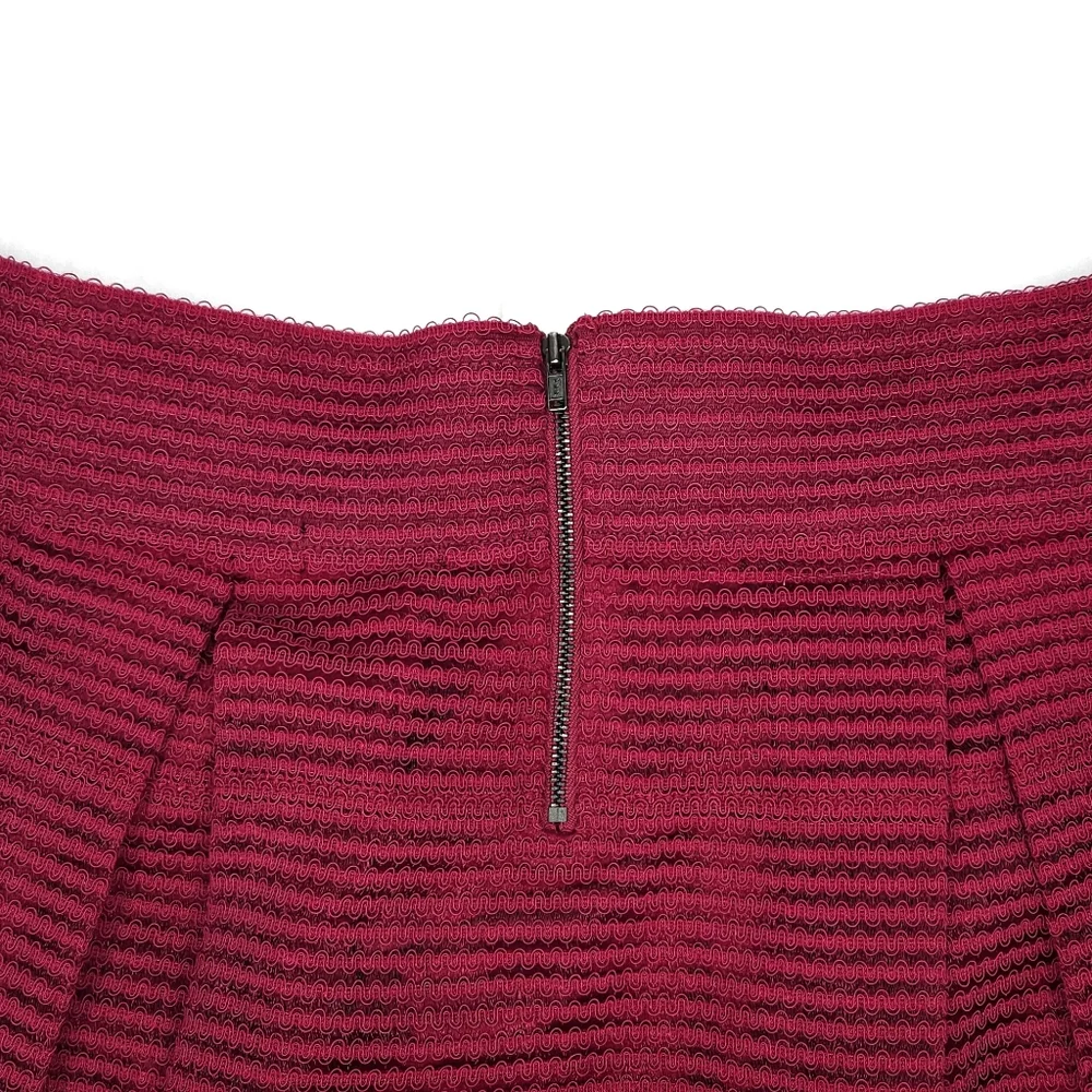 Torrid Striped Sheer Flared Skirt